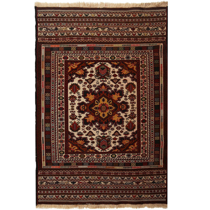 Maliki Kilim 4' 1" x 6' 2" - No. AL83880