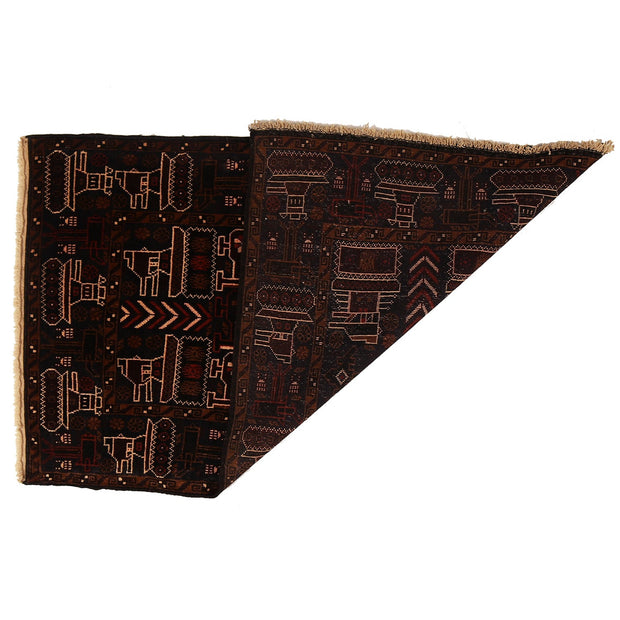 Afghan War Rug 2'7" x 4'4" - No. AL82511