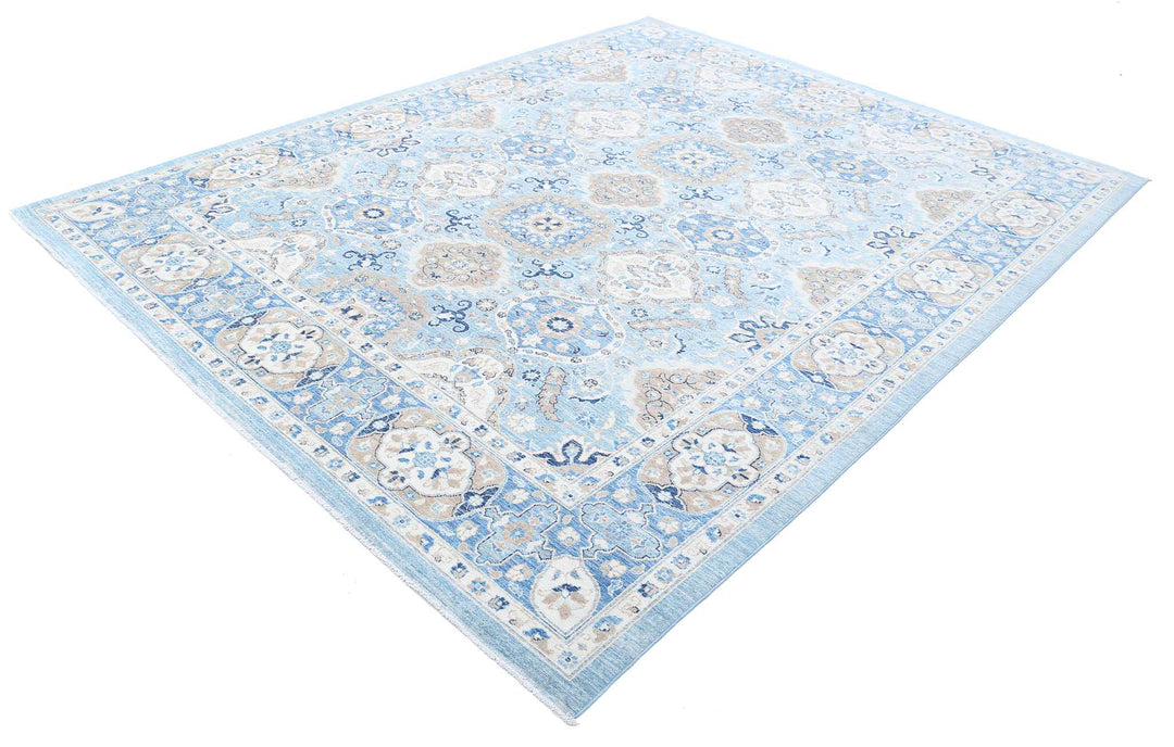 Hand Knotted Ziegler Farhan Wool Rug 8' 1" x 10' 5" - No. AT28153