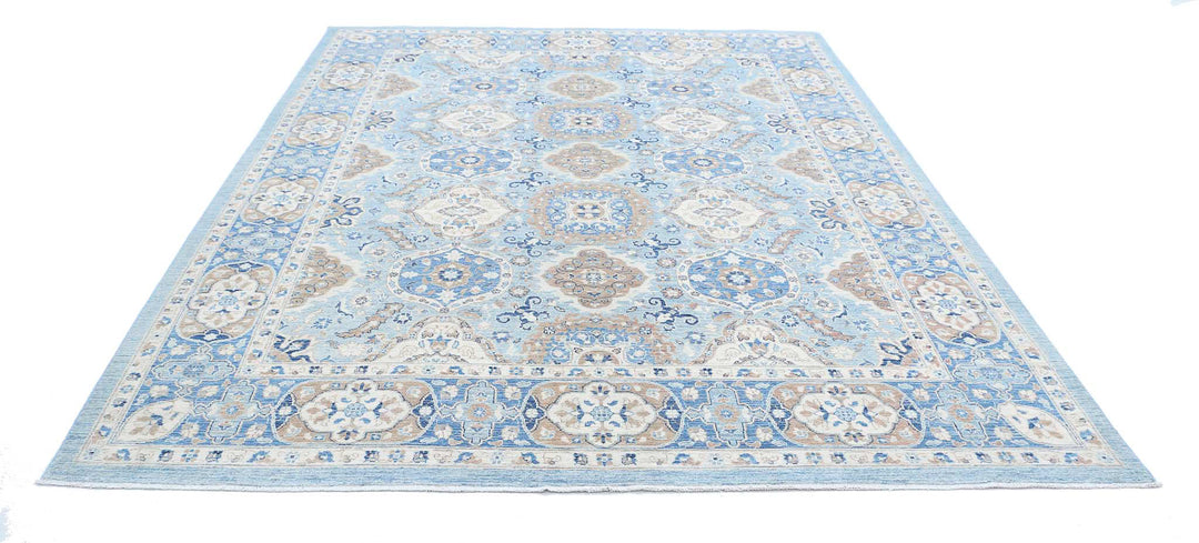 Hand Knotted Ziegler Farhan Wool Rug 8' 1" x 10' 5" - No. AT28153