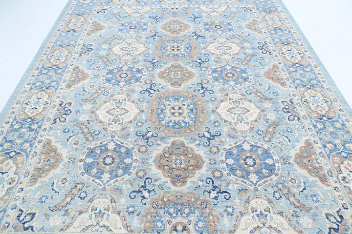 Hand Knotted Ziegler Farhan Wool Rug 8' 1" x 10' 5" - No. AT28153