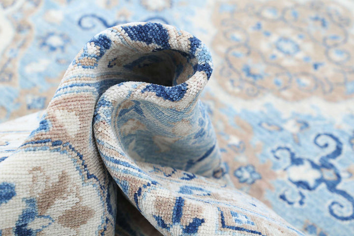 Hand Knotted Ziegler Farhan Wool Rug 8' 1" x 10' 5" - No. AT28153