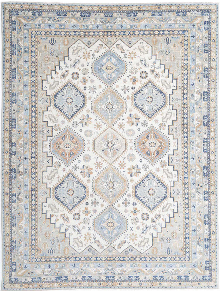 Hand Knotted Ziegler Farhan Wool Rug 9' 0" x 12' 1" - No. AT79338