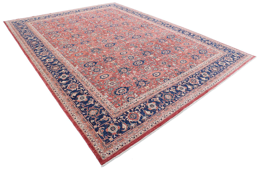 Hand Knotted Ziegler Farhan Wool Rug 10' 1" x 13' 7" - No. AT98189
