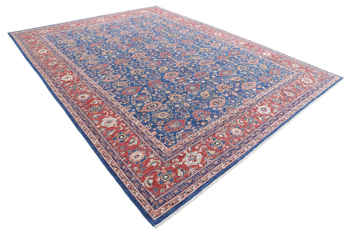 Hand Knotted Ziegler Farhan Wool Rug 10' 0" x 13' 2" - No. AT14763