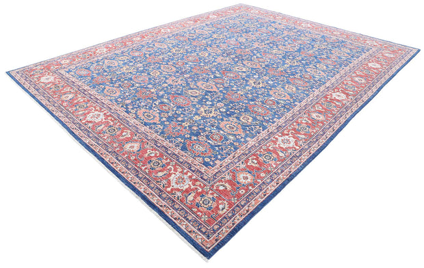 Hand Knotted Ziegler Farhan Wool Rug 10' 0" x 13' 2" - No. AT14763