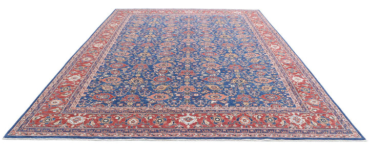 Hand Knotted Ziegler Farhan Wool Rug 10' 0" x 13' 2" - No. AT14763