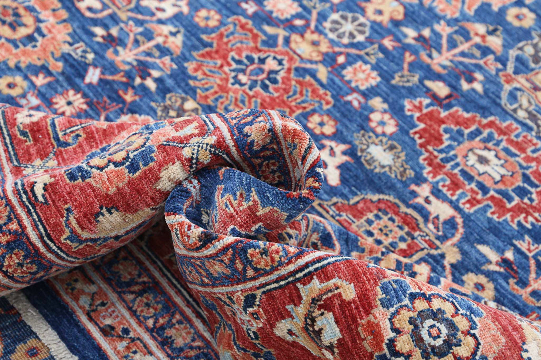 Hand Knotted Ziegler Farhan Wool Rug 10' 0" x 13' 2" - No. AT14763