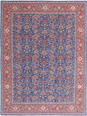 Hand Knotted Ziegler Farhan Wool Rug 10' 0" x 13' 2" - No. AT14763