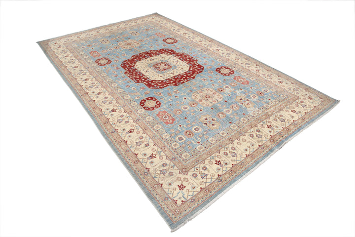 Hand Knotted Ziegler Farhan Wool Rug 6' 6" x 10' 0" - No. AT37072