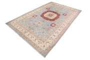 Hand Knotted Ziegler Farhan Wool Rug 6' 6" x 10' 0" - No. AT37072
