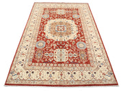 Hand Knotted Ziegler Farhan Wool Rug 4' 7" x 7' 0" - No. AT53103