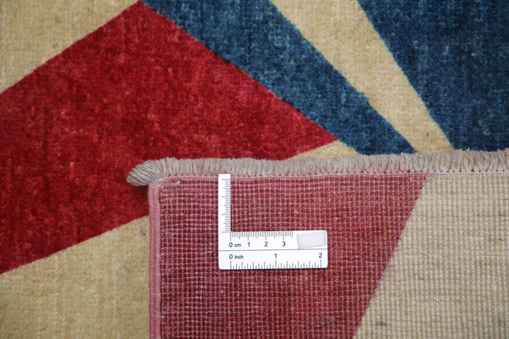 Hand Knotted Overdye Wool Rug 3' 3" x 4' 9" - No. AT45808