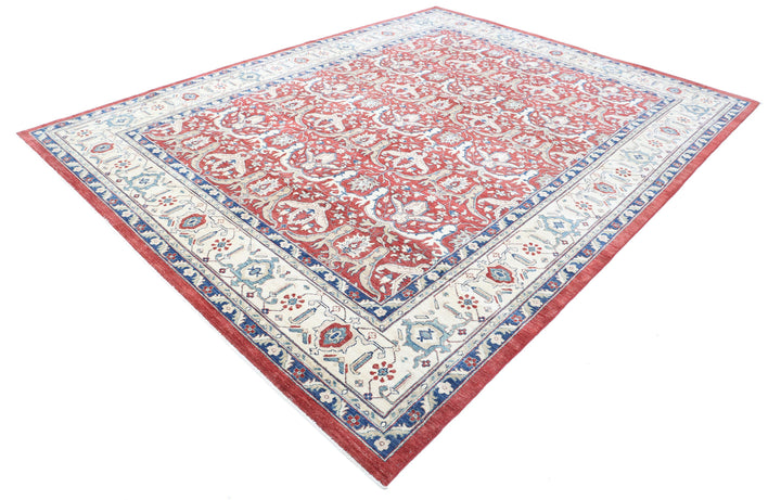 Hand Knotted Ziegler Farhan Wool Rug 9' 0" x 11' 6" - No. AT48969