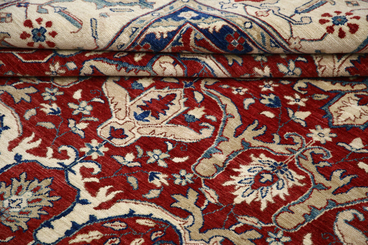 Hand Knotted Ziegler Farhan Wool Rug 9' 0" x 11' 6" - No. AT48969