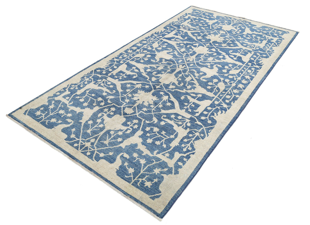 Hand Knotted Serenity Wool Rug 4' 10" x 9' 0" - No. AT59721