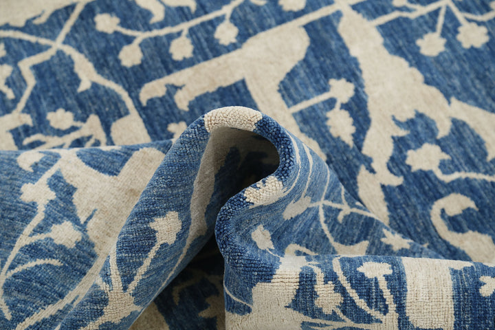 Hand Knotted Serenity Wool Rug 4' 10" x 9' 0" - No. AT59721