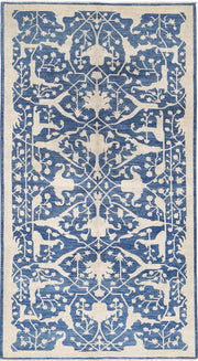 Hand Knotted Serenity Wool Rug 4' 10" x 9' 0" - No. AT59721