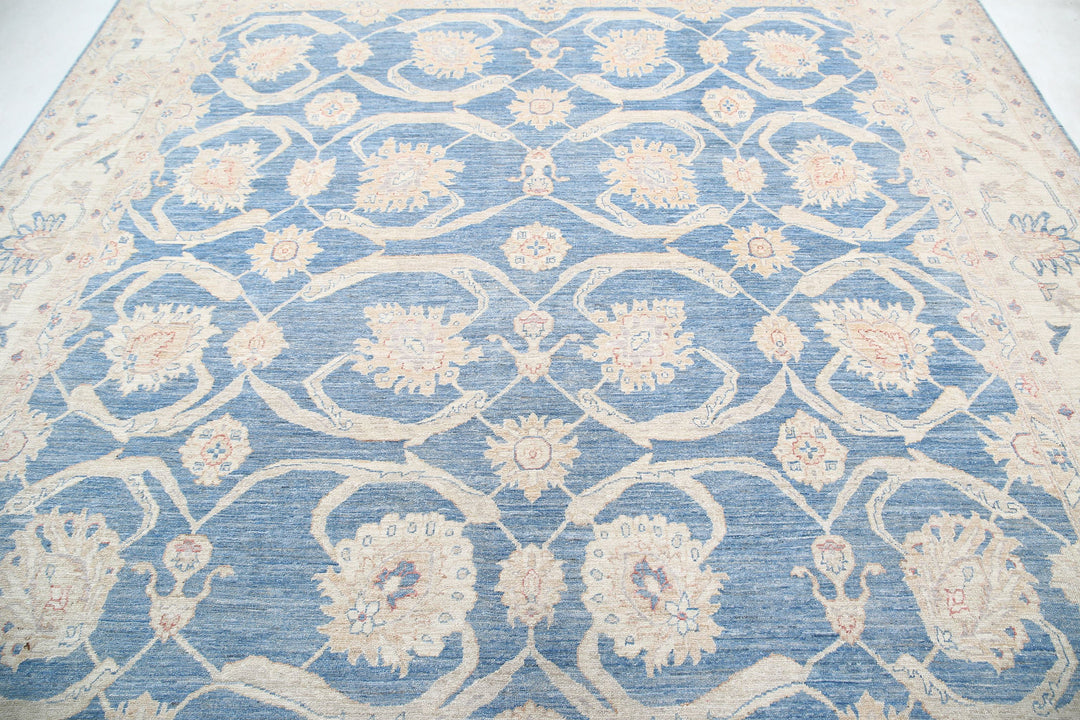 Hand Knotted Serenity Wool Rug 9' 2" x 10' 0" - No. AT33813