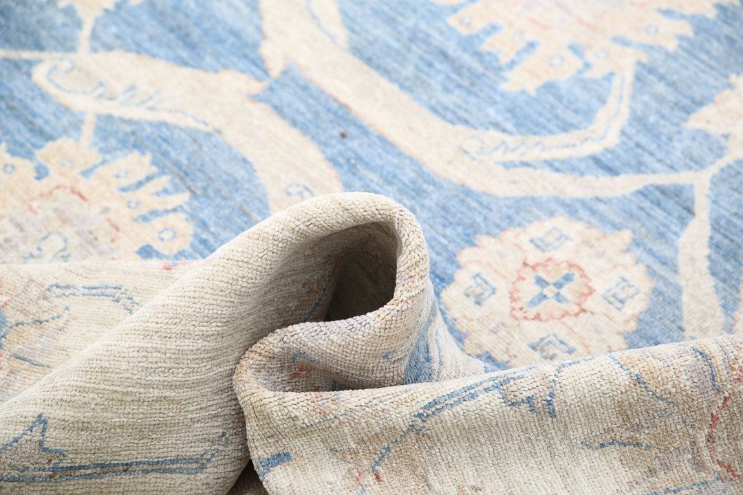 Hand Knotted Serenity Wool Rug 9' 2" x 10' 0" - No. AT33813