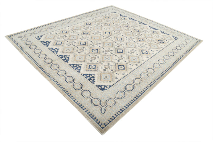 Hand Knotted Serenity Wool Rug 8' 3" x 9' 2" - No. AT91678