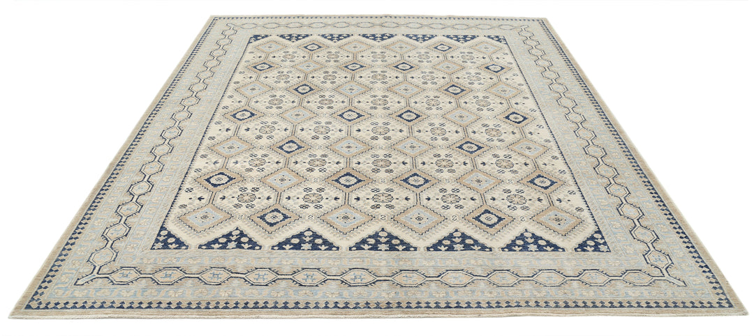 Hand Knotted Serenity Wool Rug 8' 3" x 9' 2" - No. AT91678