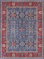 Hand Knotted Ziegler Farhan Wool Rug 9' 1" x 12' 2" - No. AT33855