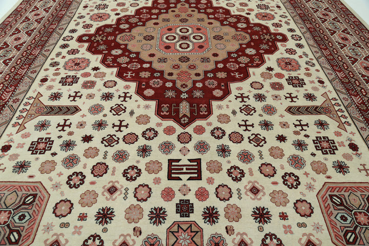 Hand Knotted Ziegler Farhan Wool Rug 11' 10" x 17' 10" - No. AT22204