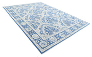 Hand Knotted Fine Ziegler Wool Rug 8' 7" x 11' 10" - No. AT36650