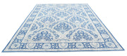 Hand Knotted Fine Ziegler Wool Rug 8' 7" x 11' 10" - No. AT36650