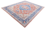 Hand Knotted Fine Ziegler Wool Rug 7' 11" x 9' 10" - No. AT86787