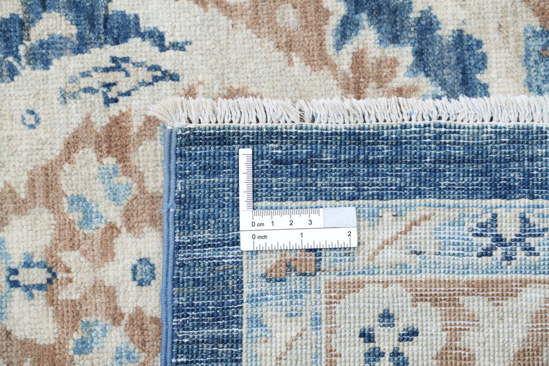 Hand Knotted Fine Ziegler Wool Rug 9' 9" x 13' 10" - No. AT96639