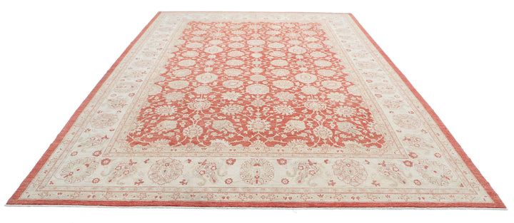 Hand Knotted Fine Ziegler Wool Rug 10' 1" x 14' 0" - No. AT68216