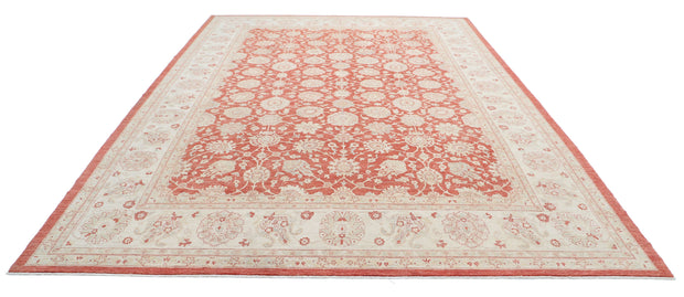 Hand Knotted Fine Ziegler Wool Rug 10' 1" x 14' 0" - No. AT68216