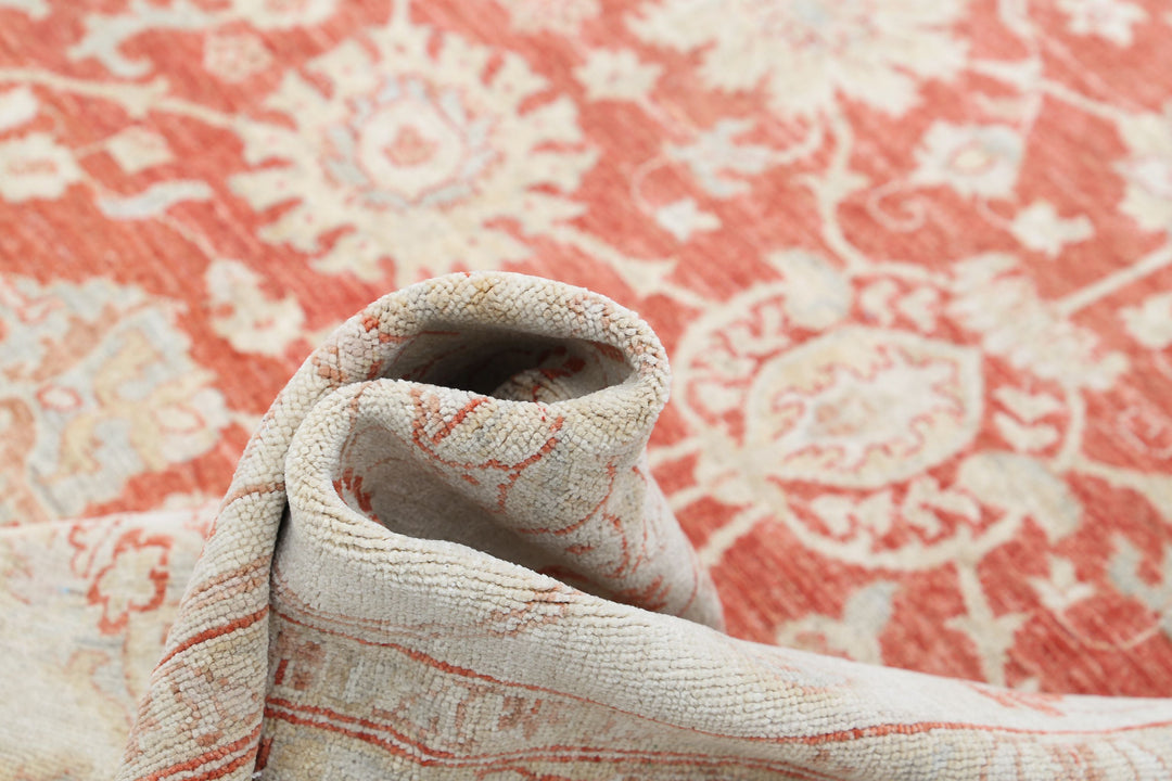 Hand Knotted Fine Ziegler Wool Rug 10' 1" x 14' 0" - No. AT68216