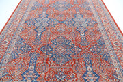 Hand Knotted Fine Ziegler Wool Rug 8' 9" x 11' 8" - No. AT51629