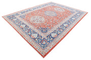 Hand Knotted Fine Ziegler Wool Rug 9' 0" x 11' 11" - No. AT47552
