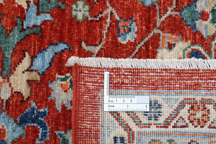 Hand Knotted Fine Ziegler Wool Rug 9' 0" x 11' 11" - No. AT47552