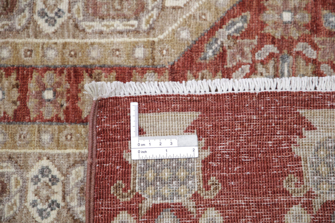 Hand Knotted Fine Ziegler Wool Rug 9' 9" x 13' 4" - No. AT97592