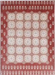 Hand Knotted Fine Ziegler Wool Rug 9' 9" x 13' 4" - No. AT97592
