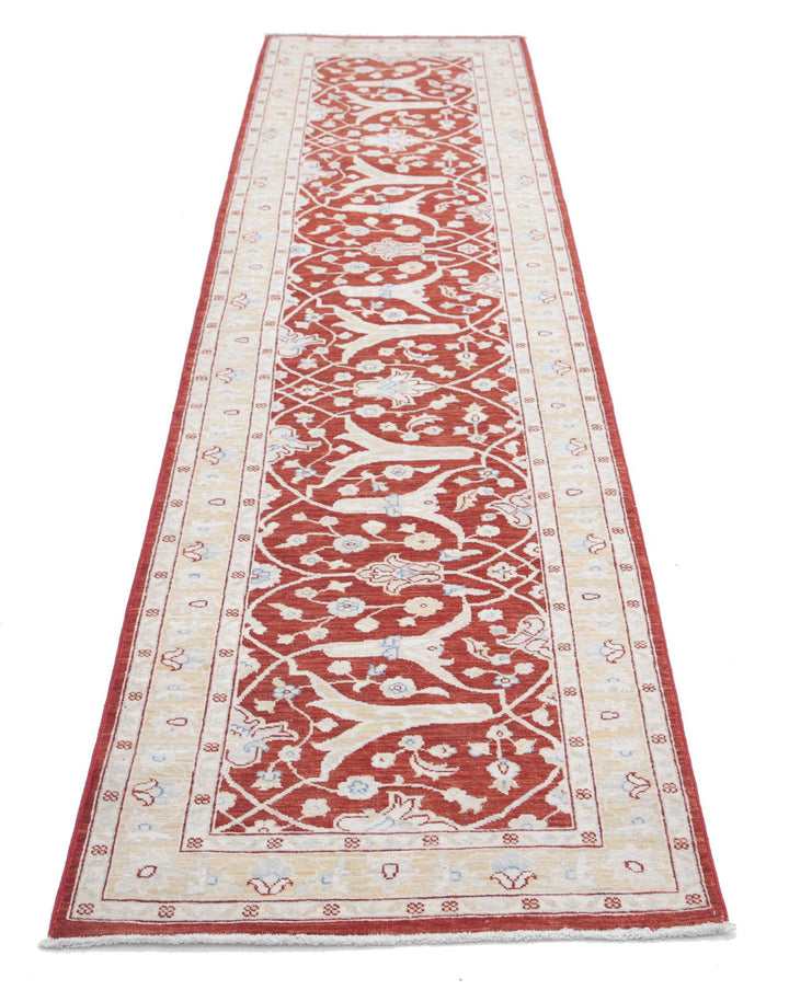Hand Knotted Fine Ziegler Wool Rug 2' 5" x 10' 0" - No. AT60810