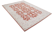 Hand Knotted Fine Ziegler Wool Rug 6' 4" x 9' 0" - No. AT93381
