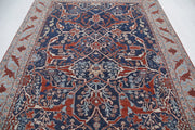Hand Knotted Fine Ziegler Wool Rug 7' 6" x 9' 4" - No. AT19997