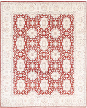 Hand Knotted Fine Ziegler Wool Rug 7' 11" x 9' 9" - No. AT64200