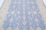 Hand Knotted Fine Ziegler Wool Rug 6' 7" x 9' 6" - No. AT98557