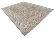 Hand Knotted Fine Ziegler Wool Rug 9' 1" x 11' 9" - No. AT88632