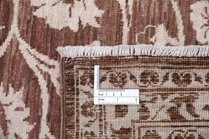 Hand Knotted Fine Ziegler Wool Rug 9' 1" x 11' 9" - No. AT88632