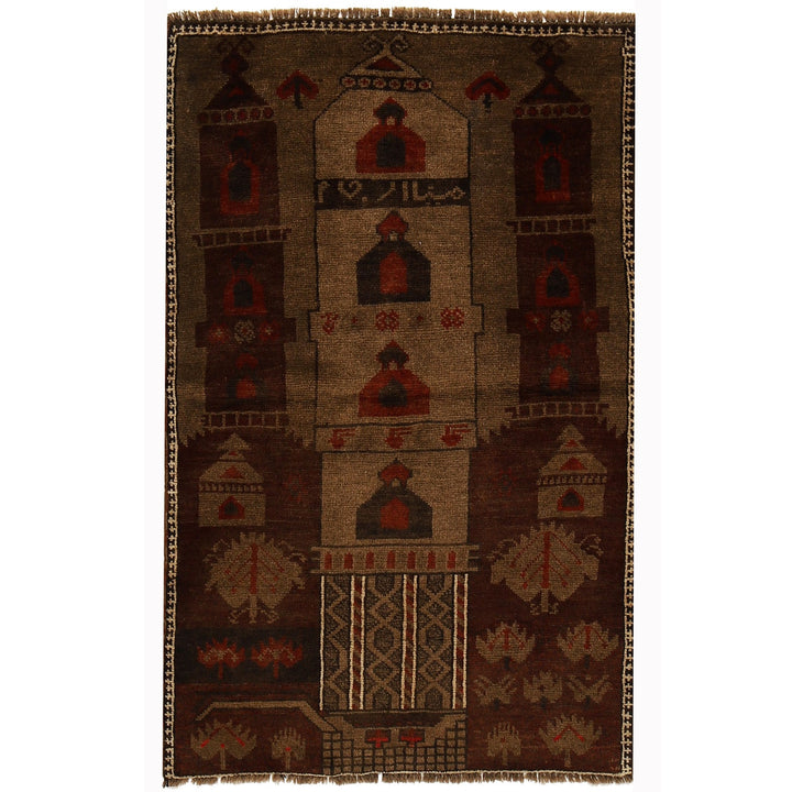 Prayer Rug 2' 7" x 4' 2" - No. AL14982