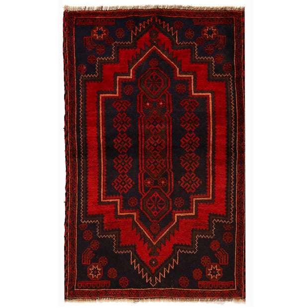Baluchi Rug 3'1" x 4'7" - No. AL41339