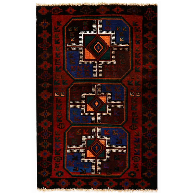 Baluchi Rug 2'8" x 4'1" - No. AL60682
